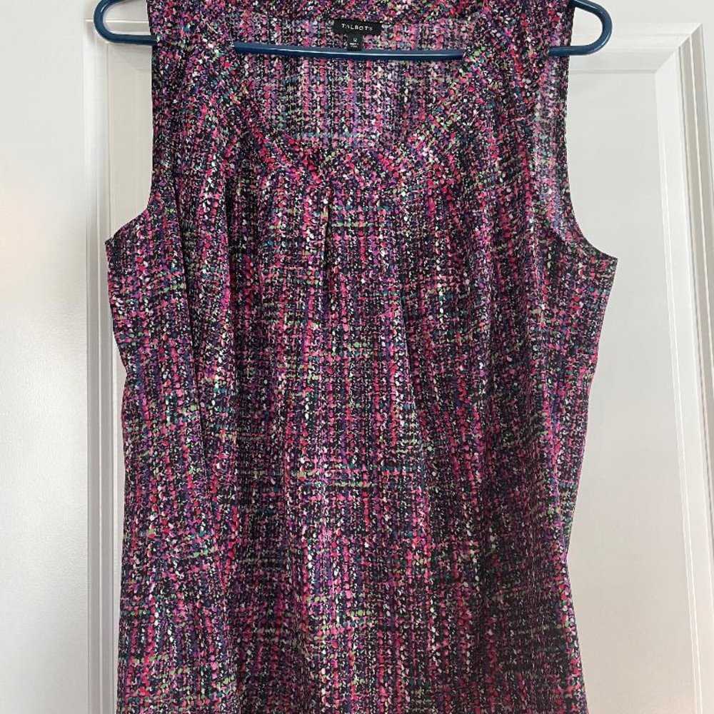 Talbots Sleeveless Shell  Size 12